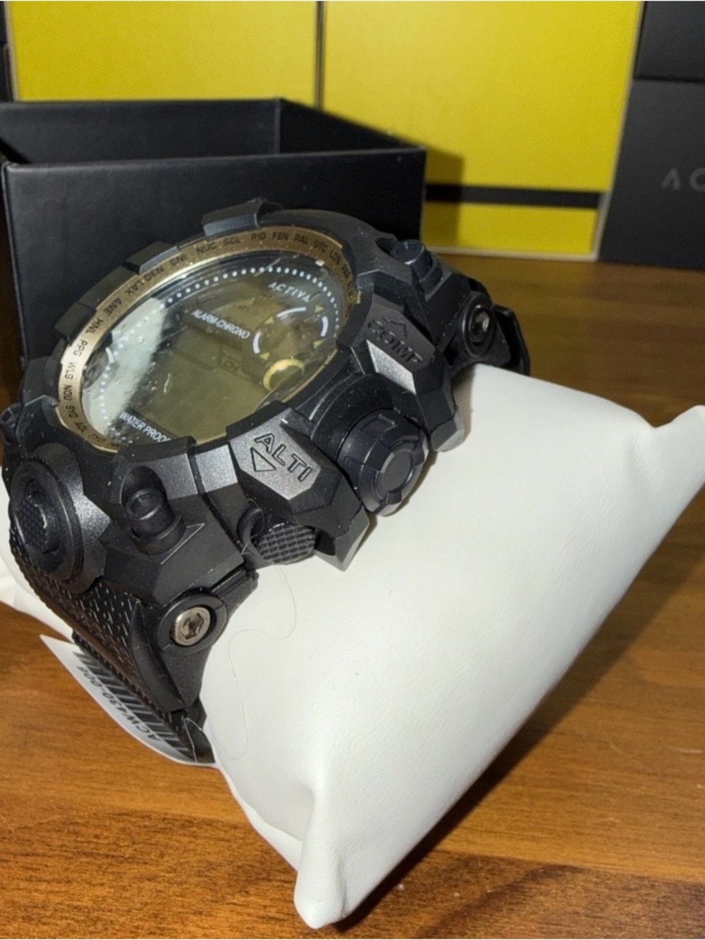 ACTIVA X Invicta Men’s Digital Tactical Sport Watch - 52mm Black/Gold. - Picture 3 of 7
